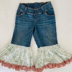 Poor Pitiful Pearl “Maternity” Reworked Jeans